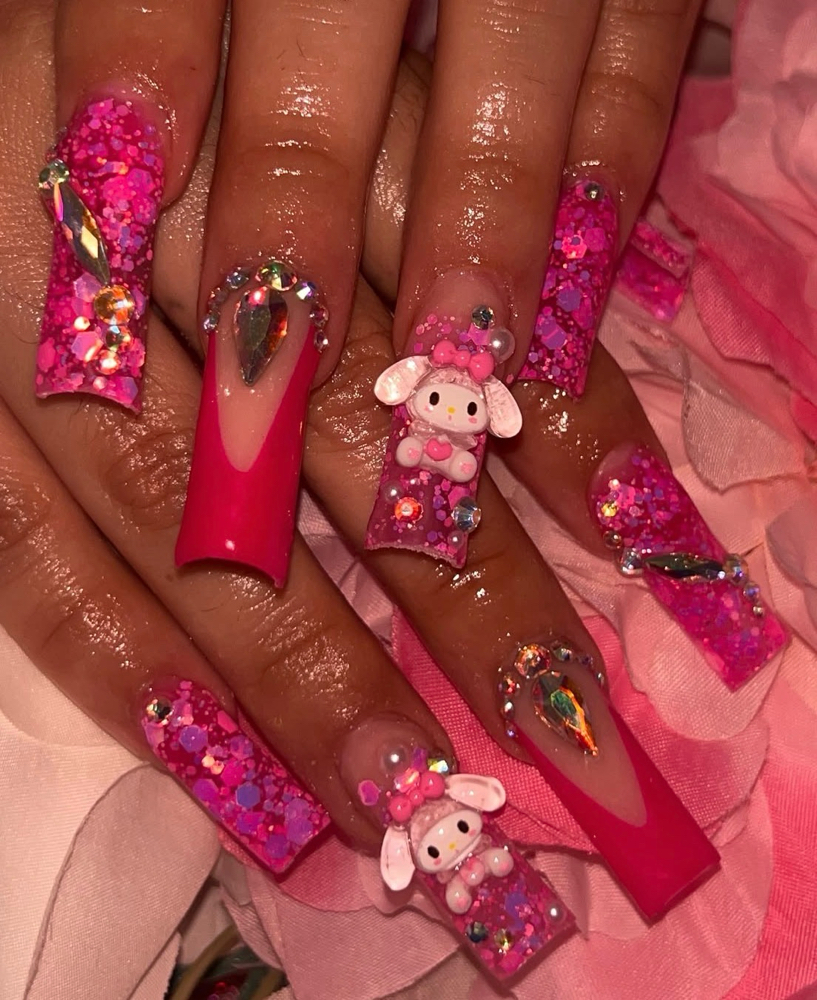 XXL Full Set at Atiyana The Tech in Oklahoma City, OK