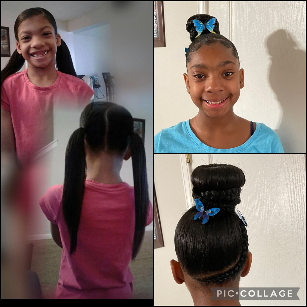 Kids Sleek Ponytail