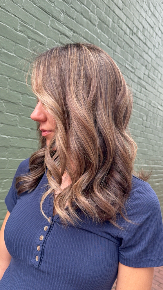 Balayage & Blowdry