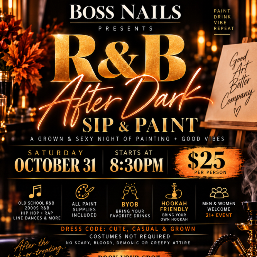 R&B After Dark at Boss Nails in Semmes, AL