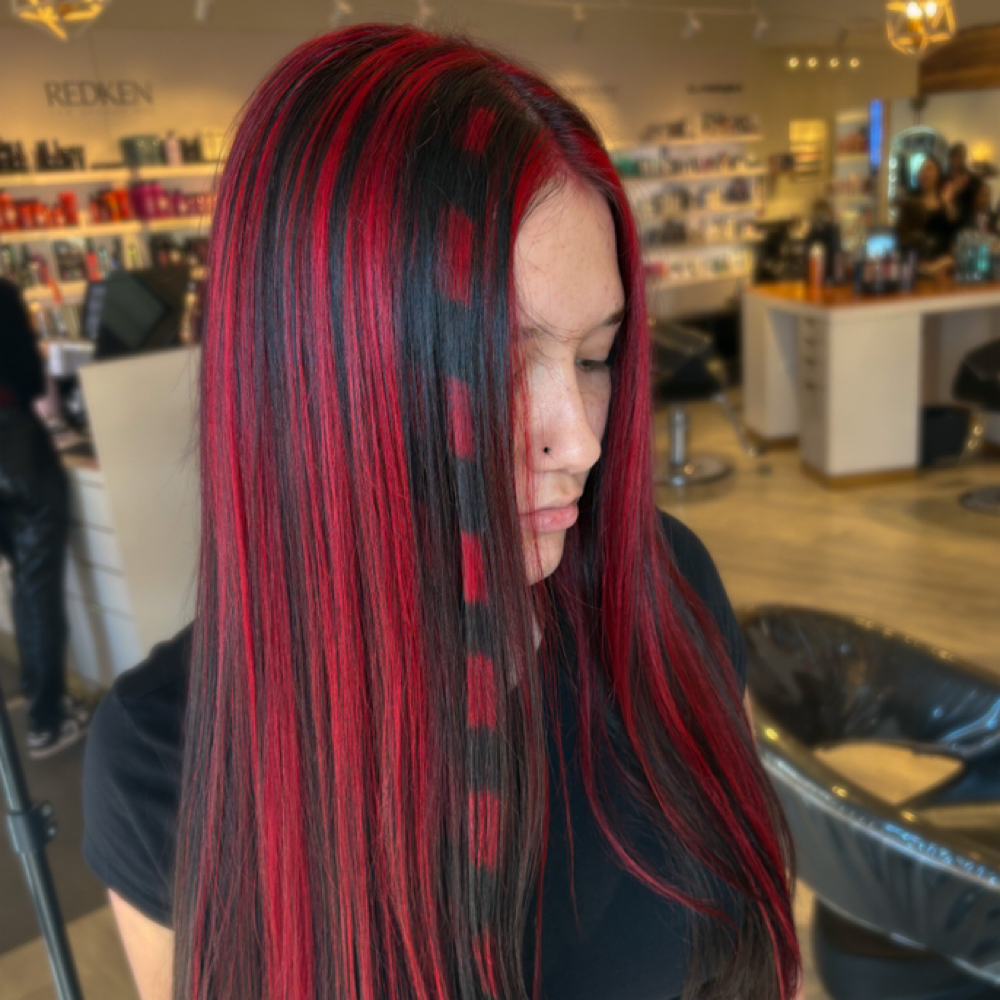 Vivid Color at Tully Beauty lounge in Milwaukee, WI