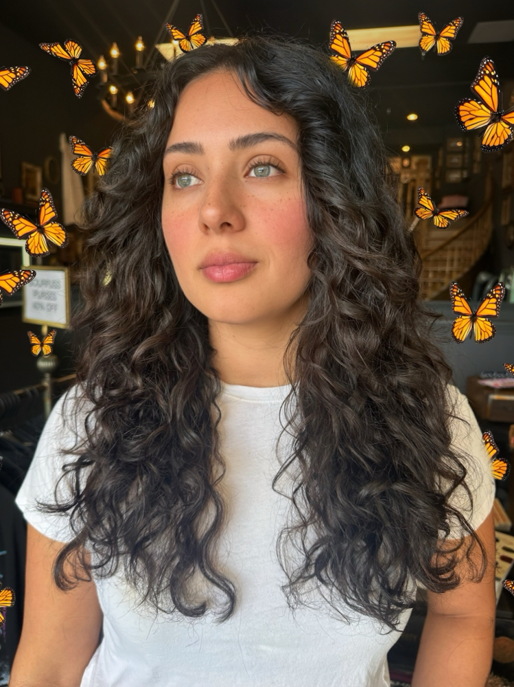 Curly Cut at Jen Hairrera in Canyon  Country, CA