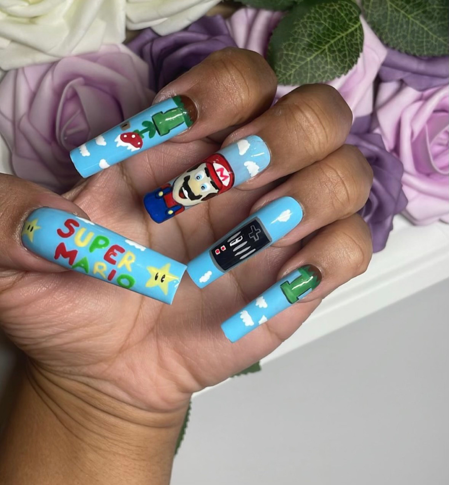 Nail Art: Gorgeous Baddie Freestyle