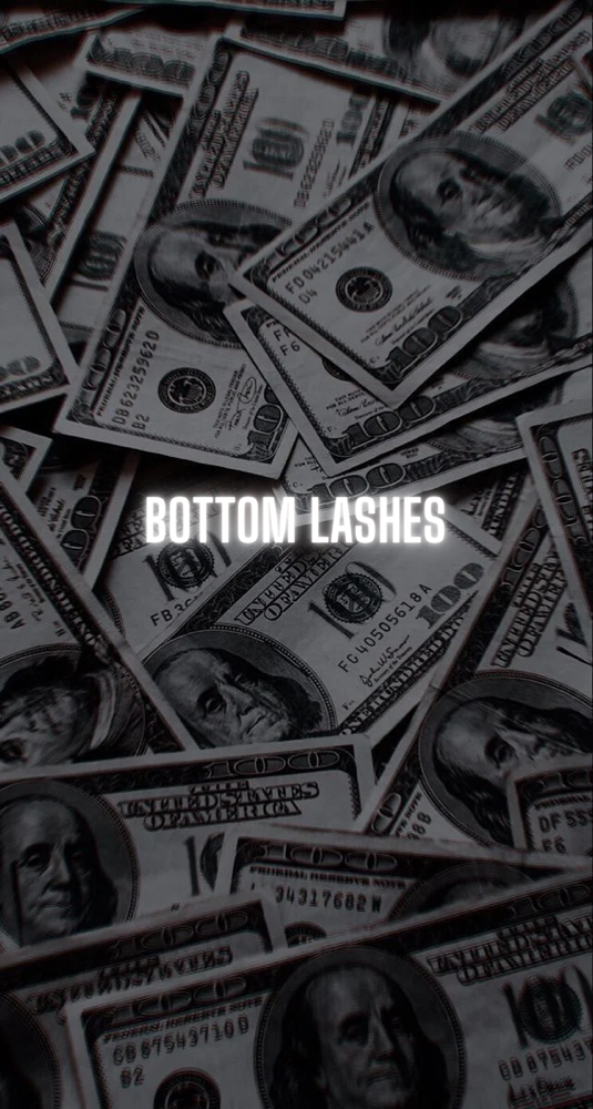 Bottom lashes