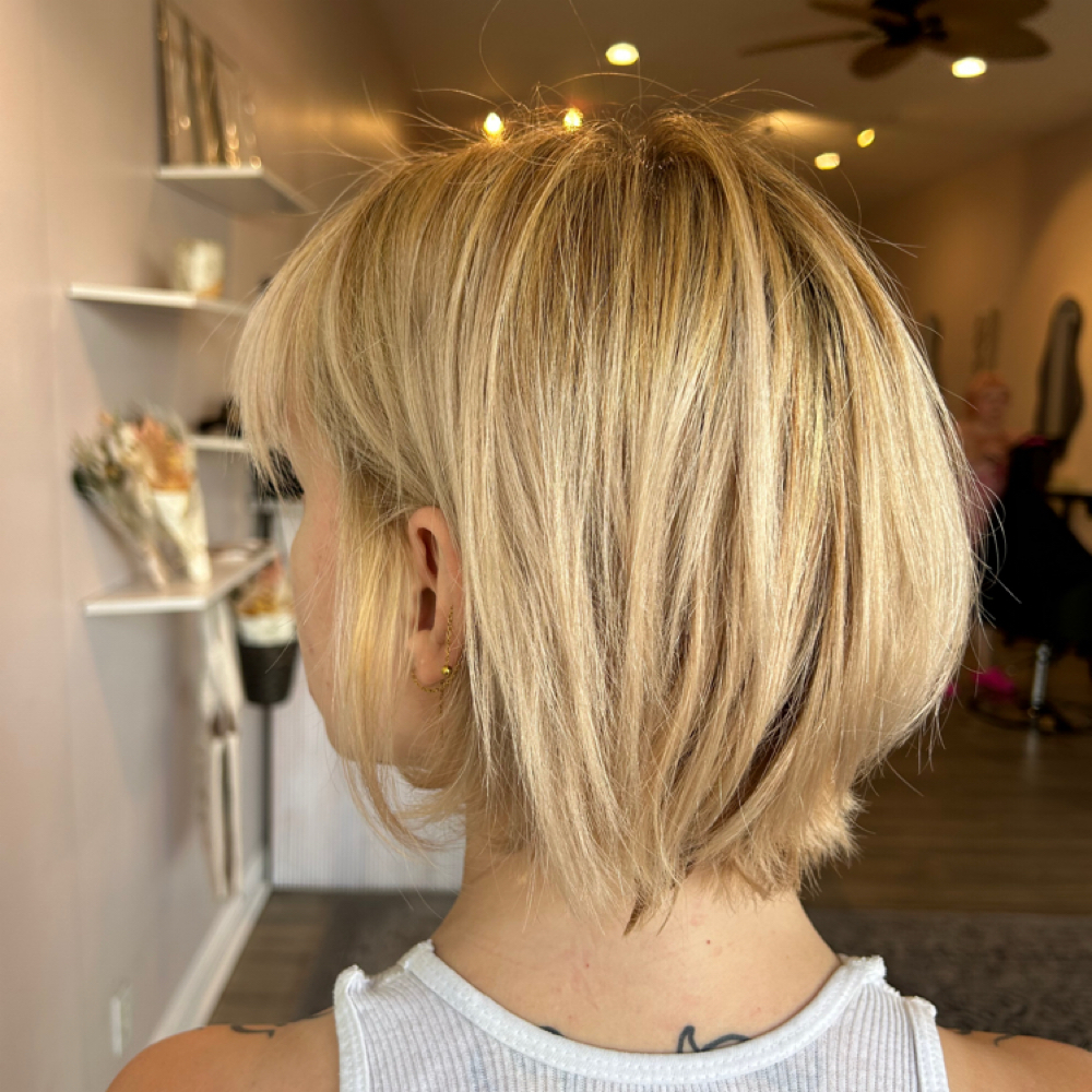 Full Highlights at Cuts By Cookie in Glendale, CA
