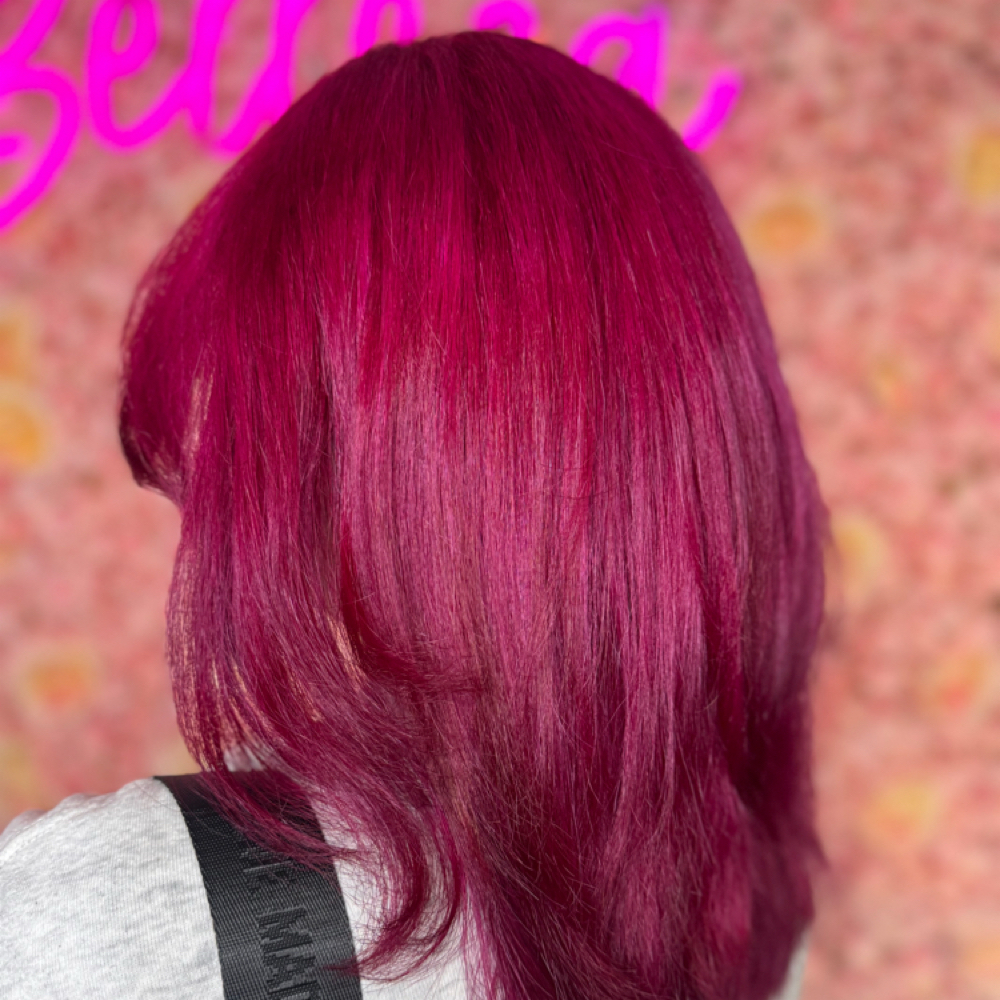 Vivid Hair Color at Izzy_xhair in Downey, CA