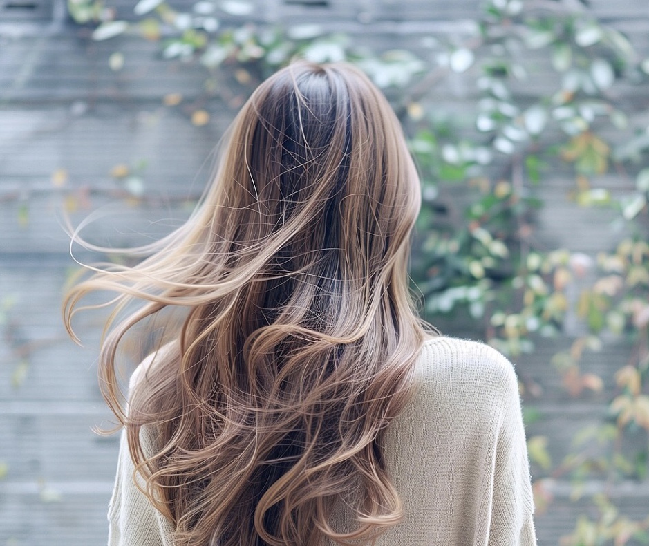 Balayage/Ombre & Blowdry Style