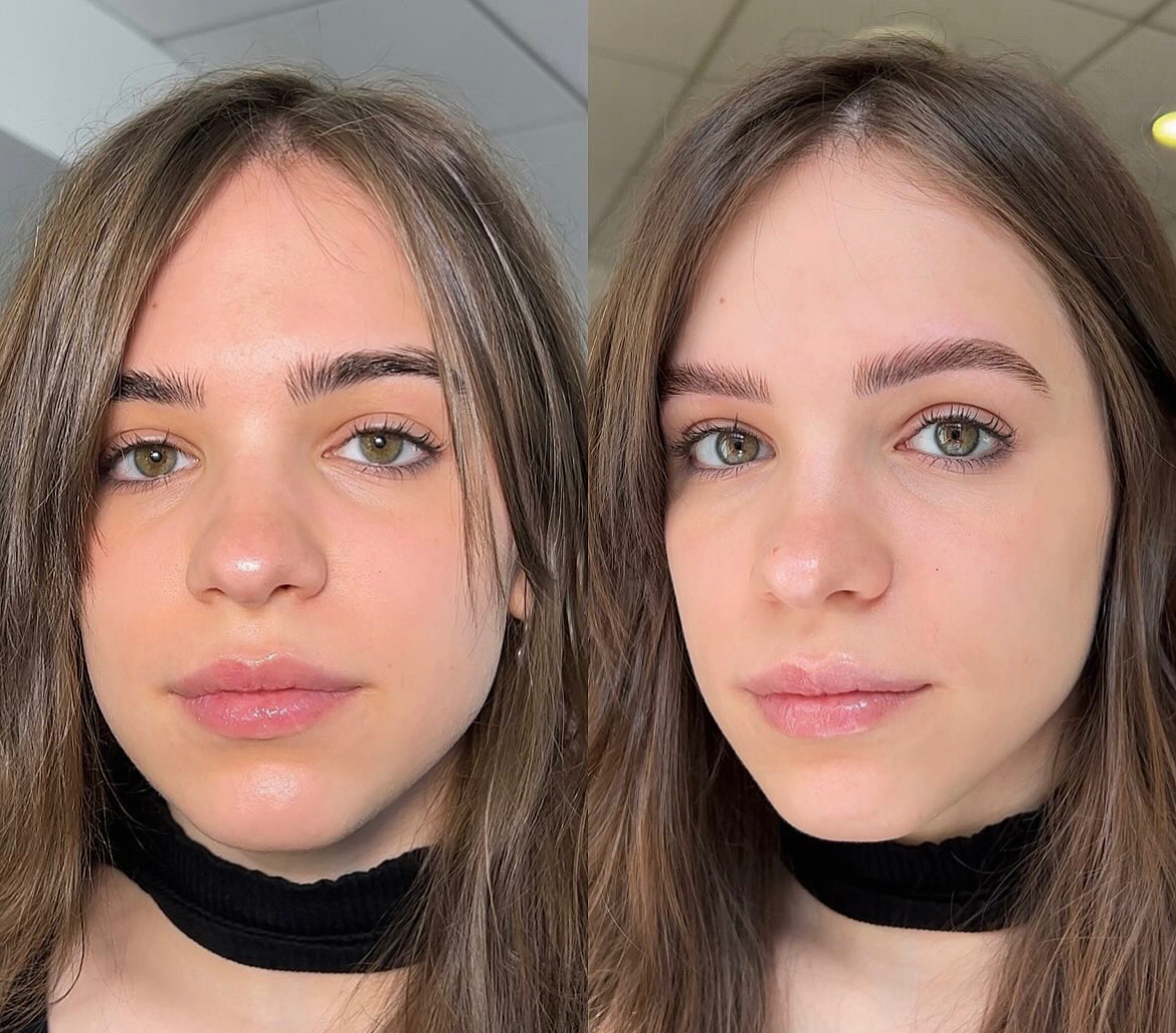 Soft brow lightening + organic care