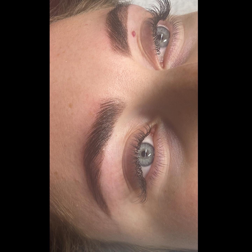 Eyebrow Lamination And Tint