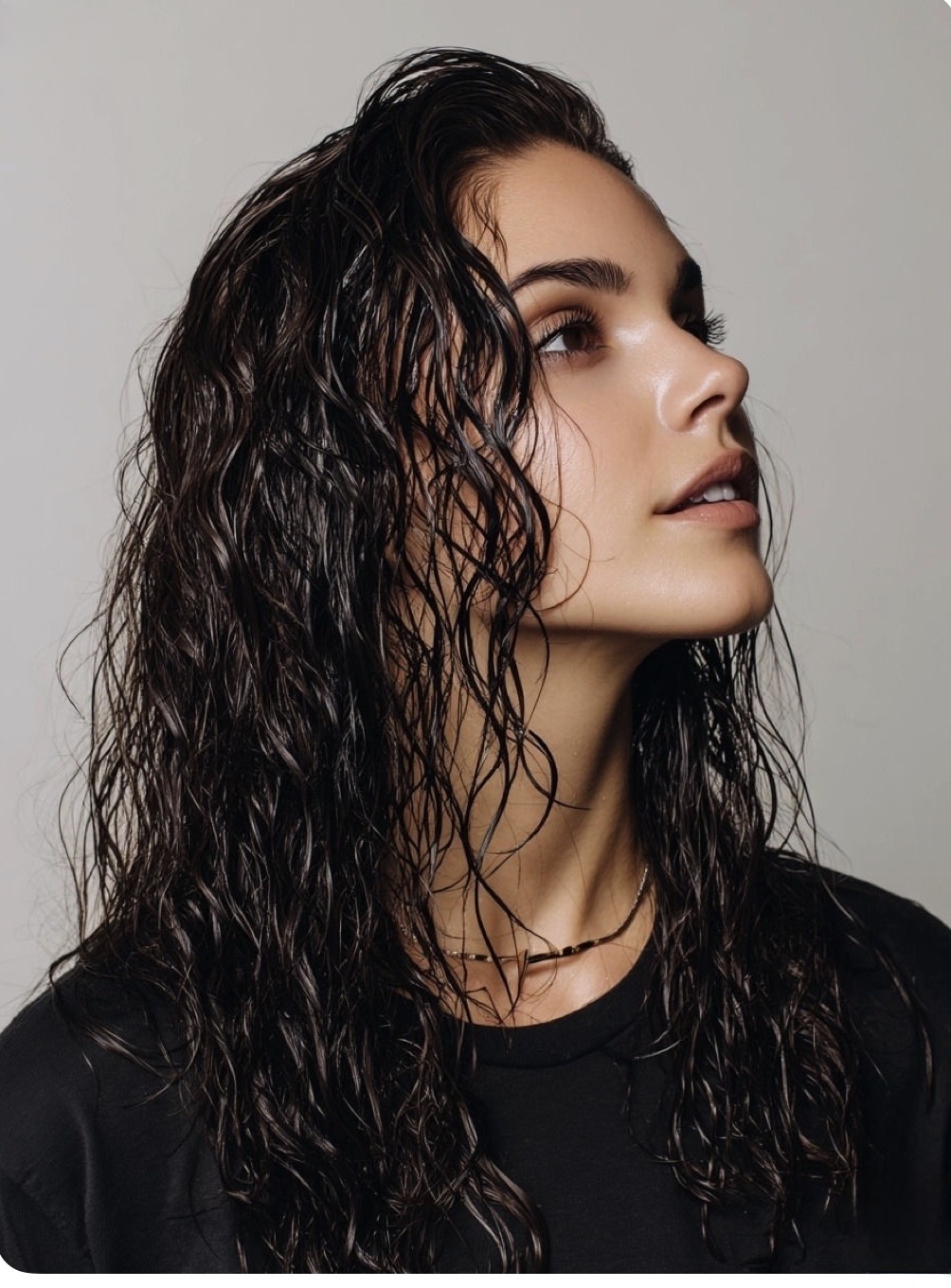 Leave Wet Haircut w/no blowdry