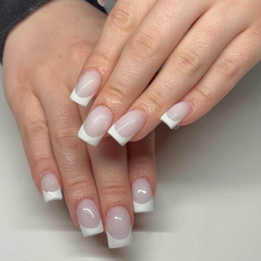 french tip at lyssacrylics in preston, CT