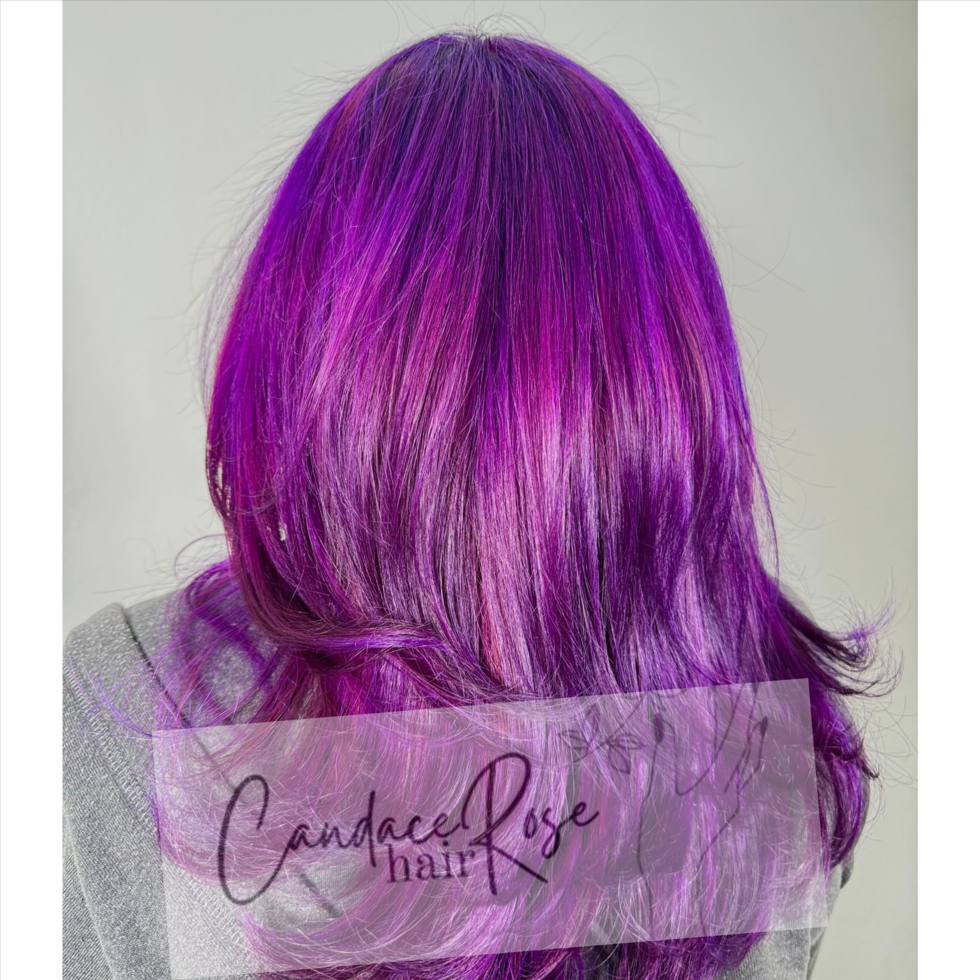 Vivid Bright Color — First Time at Velvet Moon Hair & Nails Studio in Ventura, CA