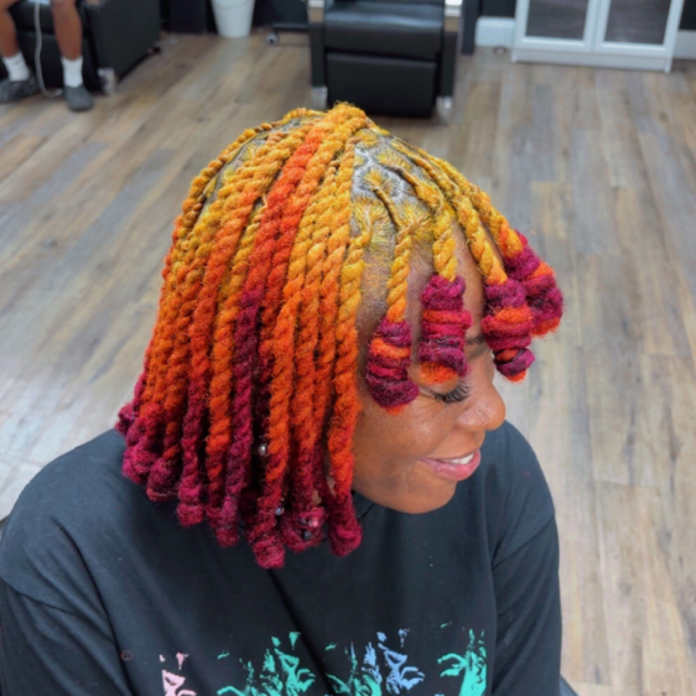 Color Service at Divine Locs Designs Llc in Miami Gardens, FL
