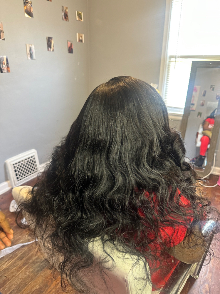 Sew In With Leave Out