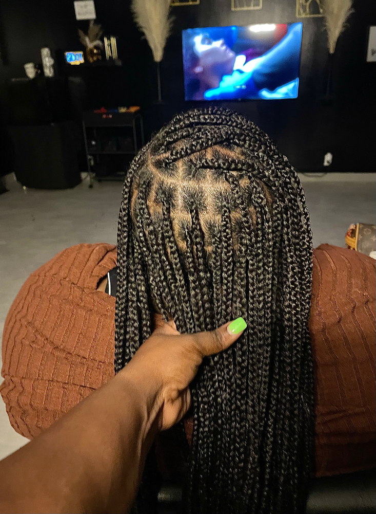 Knotless braids