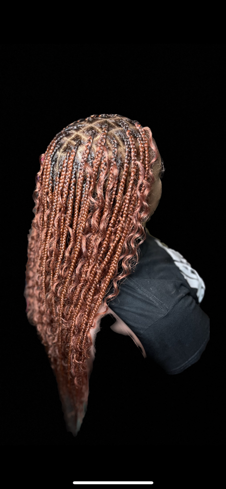 Small boho knotless (butt length)
