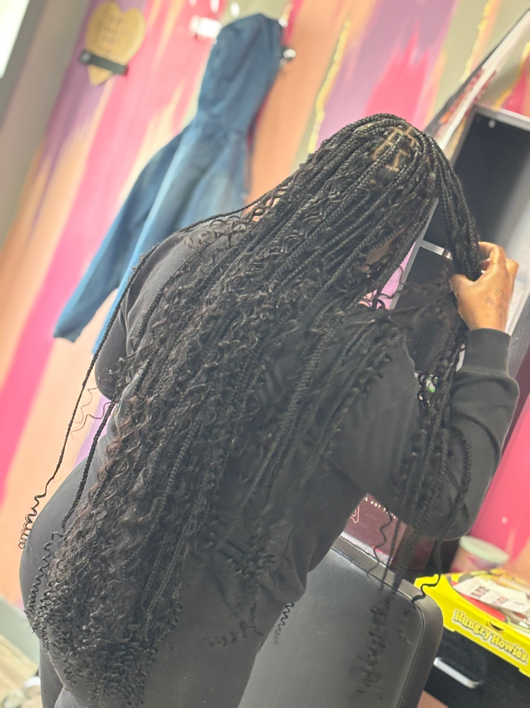 Goddess Knotless Braids at Styles By Lita in Westland, MI