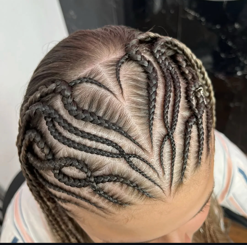 Top Frontside Hlf Braids (10-20)