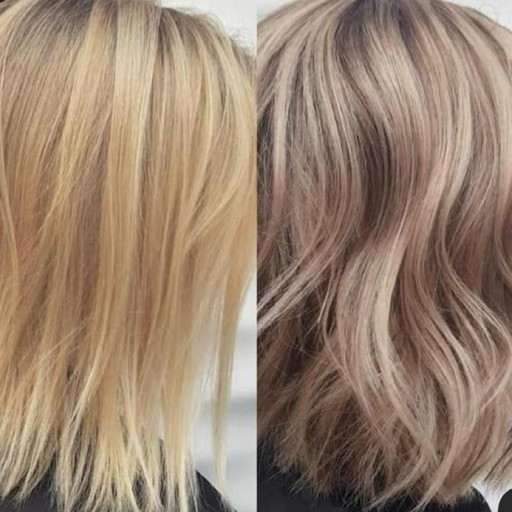 Color Glaze Or Toner at Iron & Ivy Salon in Baytown, TX