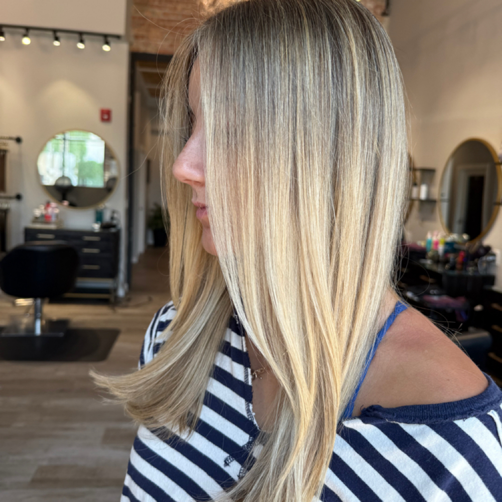 Full Highlight & Blowout at BLOOM Beauty & Brows in Geneva, IL