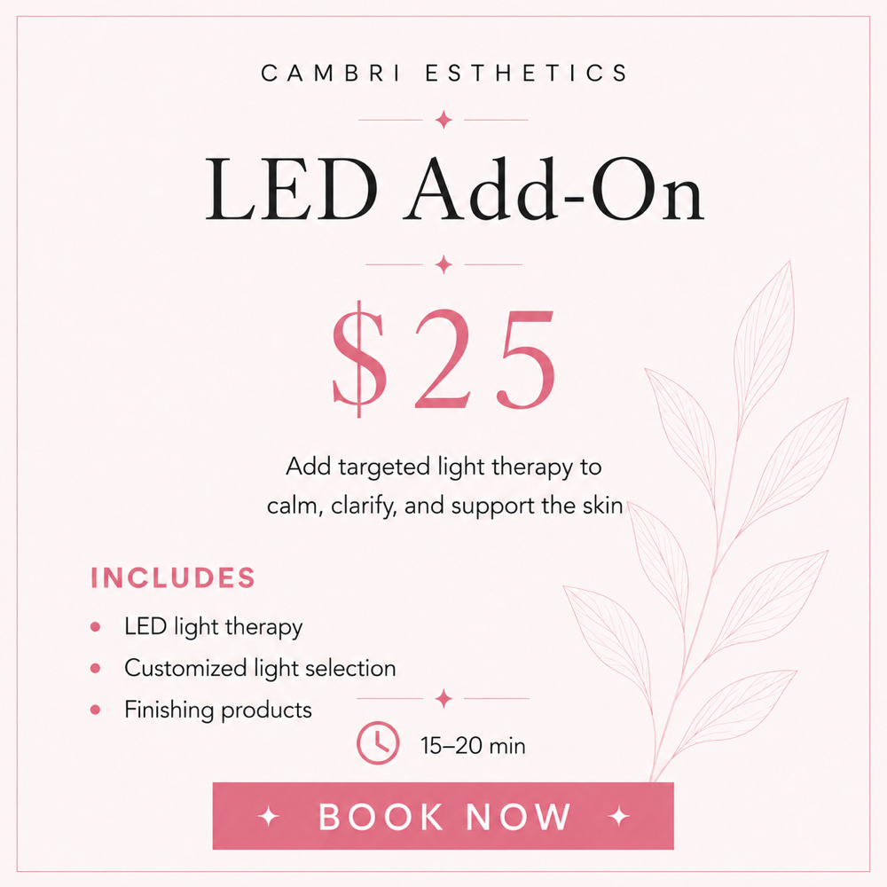 LED - Add-on at Cambri Esthetics in Davenport, IA