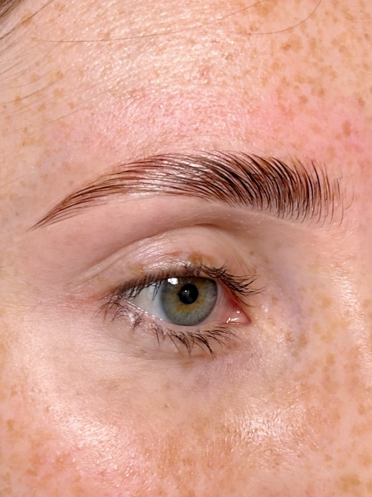 Brow Lamination + wax at Réve Studio in Charlotte, NC