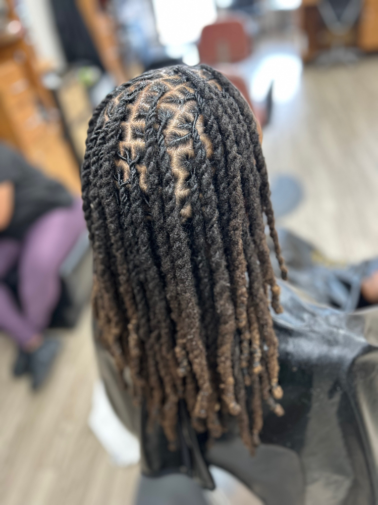 Wash, Retwist, 2 Strand MICRO LOCS