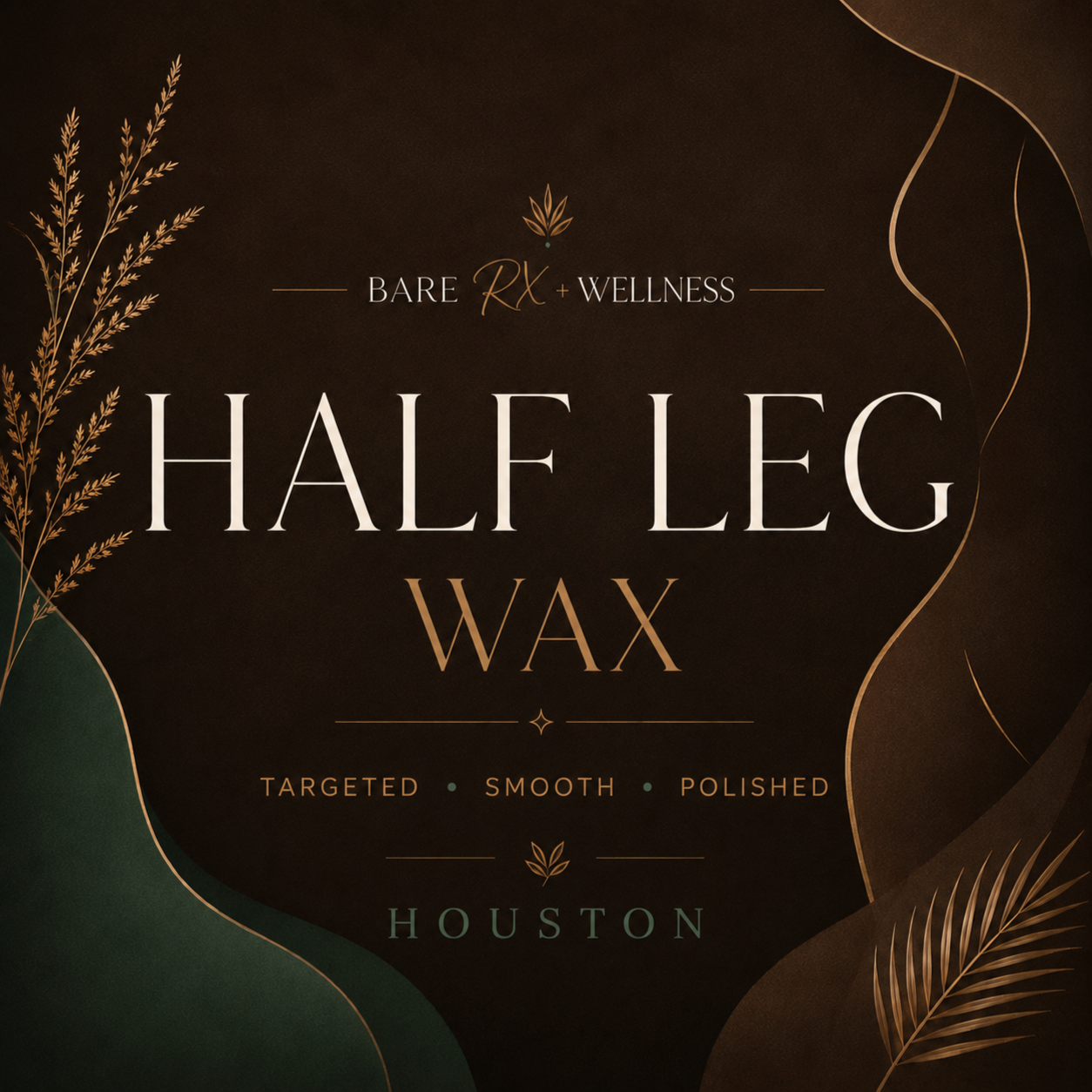 Half Leg Wax | Houston at Bare RX + Wellness | Full Body Waxing in Midtown Houston in Houston, TX