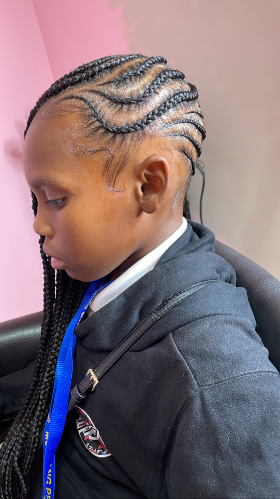 Kids Lemonade Braids