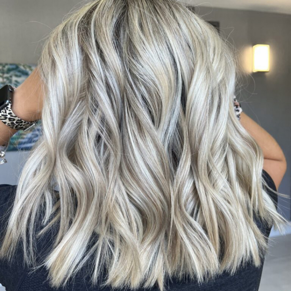 Full service Foils Blonding at The Queer Shear in Toledo, OH