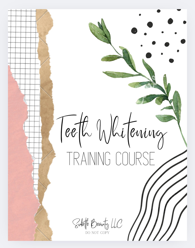 Teeth Whitening Training