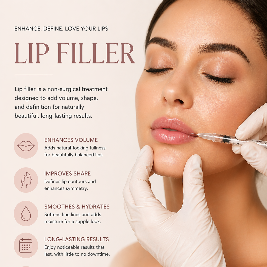 Lip Filler- 1 Syringe at Forbidden GLOW Aesthetics in Santa Fe, TX