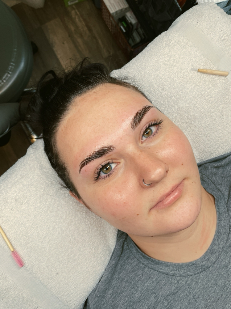 Brow Lamination & Tint at Cherry Bxmb Beauty in Uniontown, OH