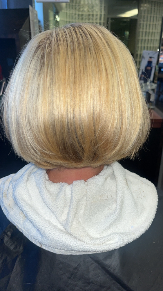 Roots Touch Up And Haircut