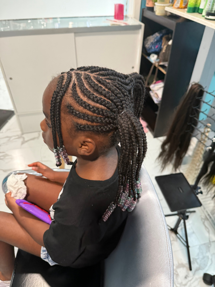 Kids Braids Cornrow