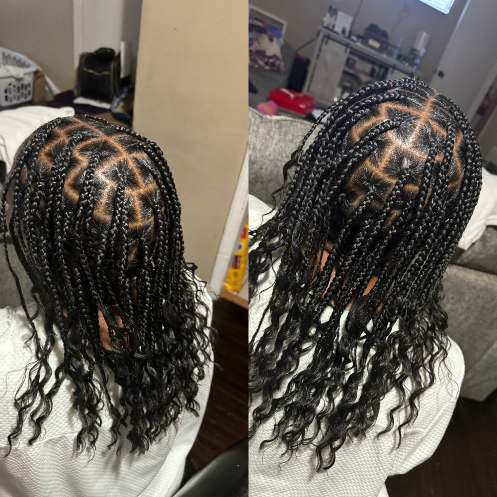 Natural Hair Individual Plaits