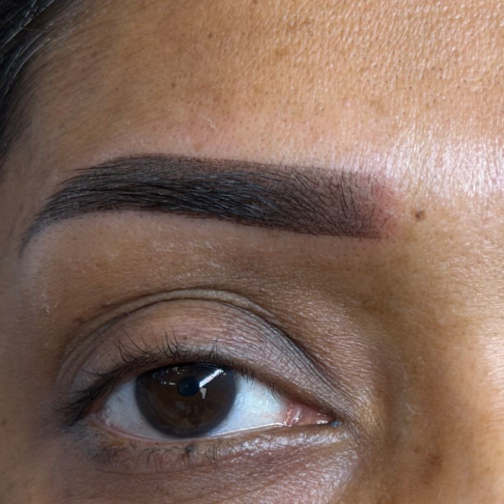 Powder brows at Brow Luxe PMU by Rona in Santa Clara, CA