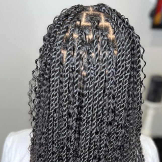 ISLAND BOHO TWIST at Favourite Hair Braiding in Cantonsville, MD