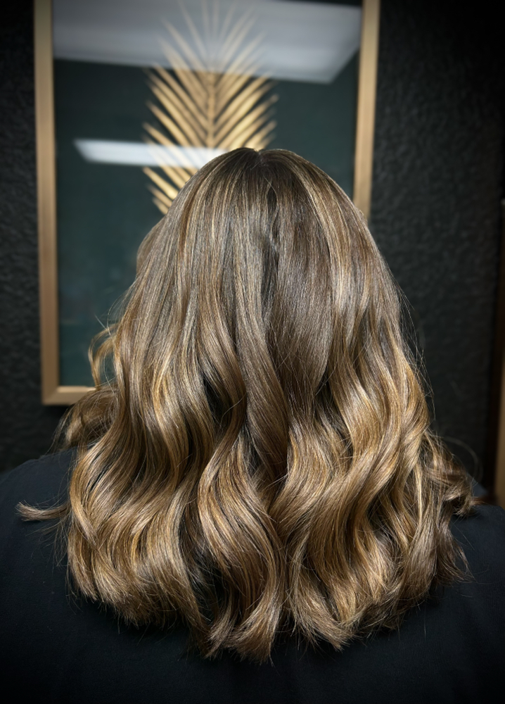 Root Retouch W/ Highlights