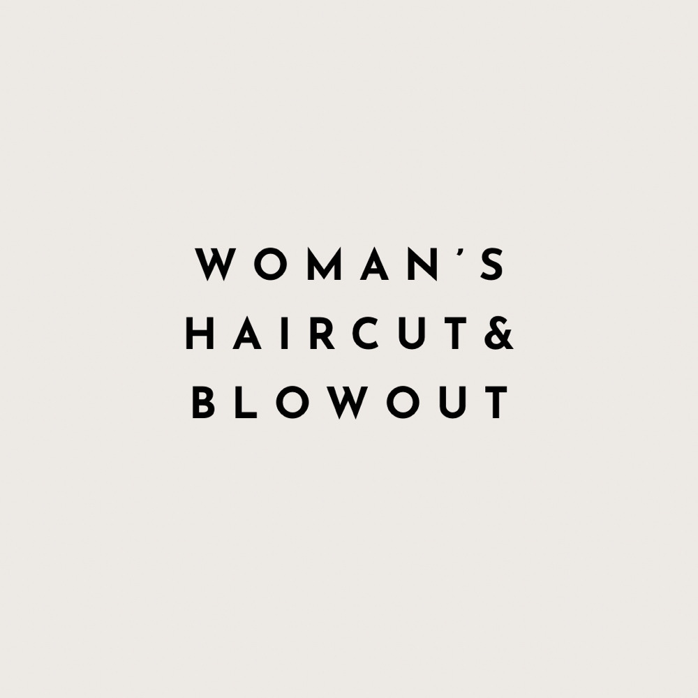 Woman's Haircut & Blowout
