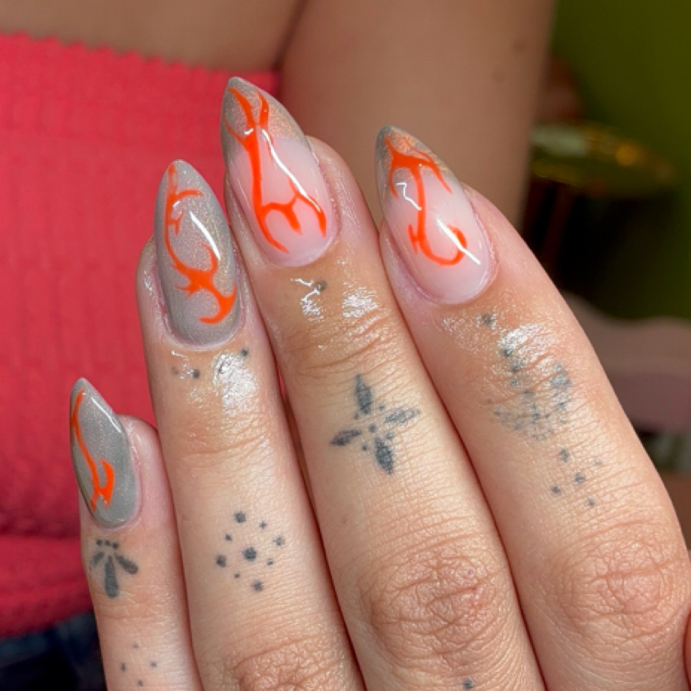 Hard Gel Manicure at Avery’s Nails in Eaton, OH