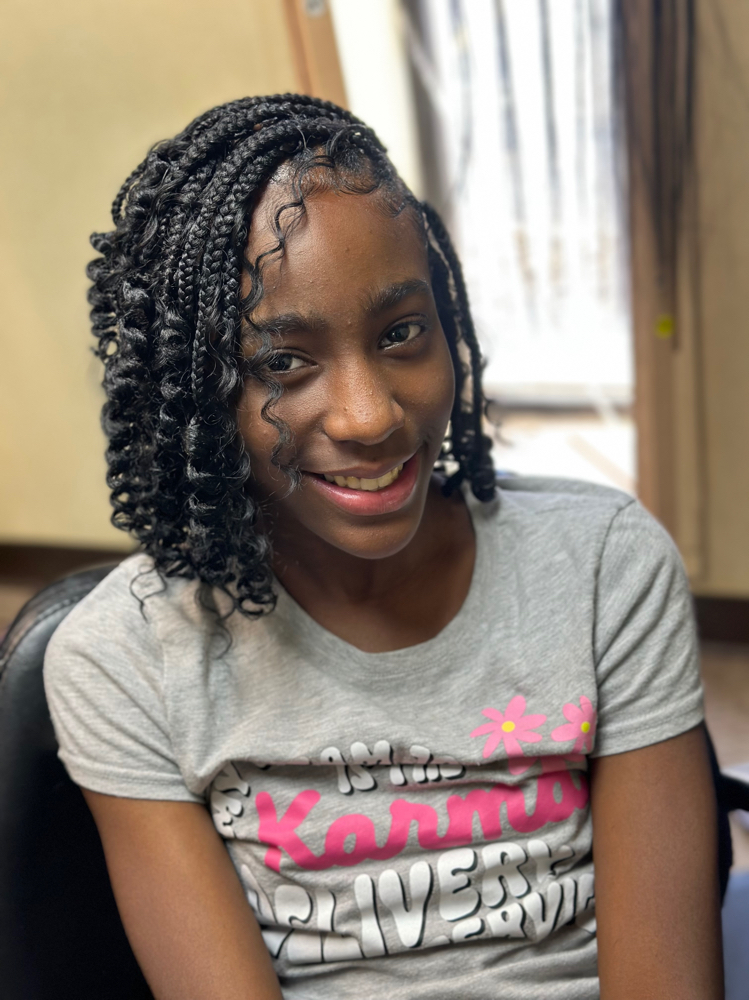 Preteen Bob/boho Knotless