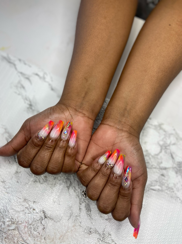 Ombre fill in