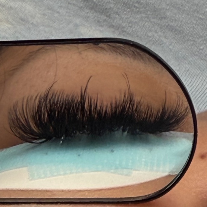 Mega Volume lash set at Mystical Luxe Beauty By Zidni in olive branch, MS