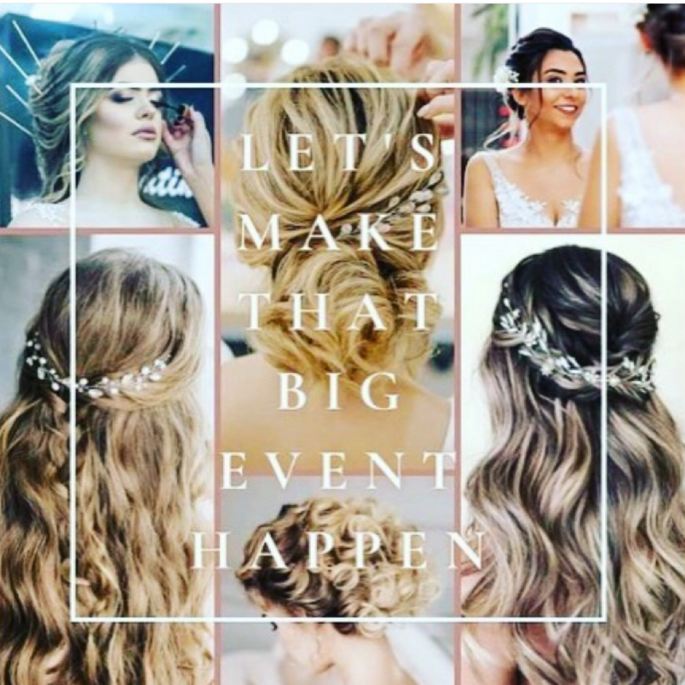 Event hair at Manetained Hair and Extension Studio in Mt . Sinai NY, NY