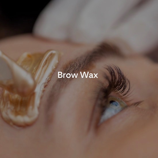Brow wax at Allorah Skin Spa in Pewaukee, WI
