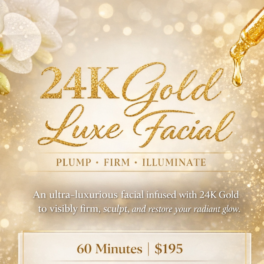 24 Karat Gold Luxury Facial