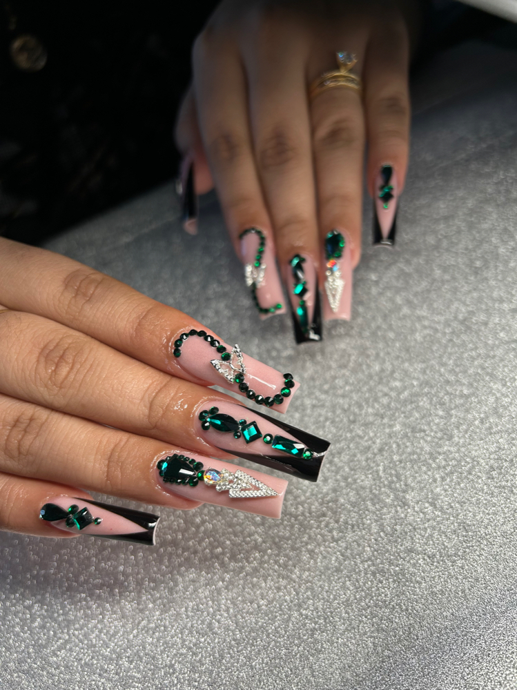 Uñas Acrilicas Largas/Long Acrylics