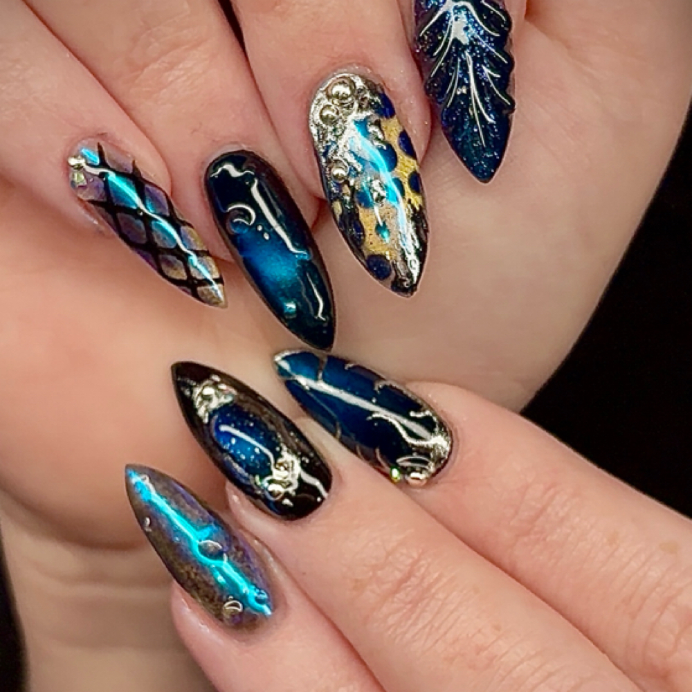 Acrylic Freestyle at Eternal Summer Nails in Chandler, AZ