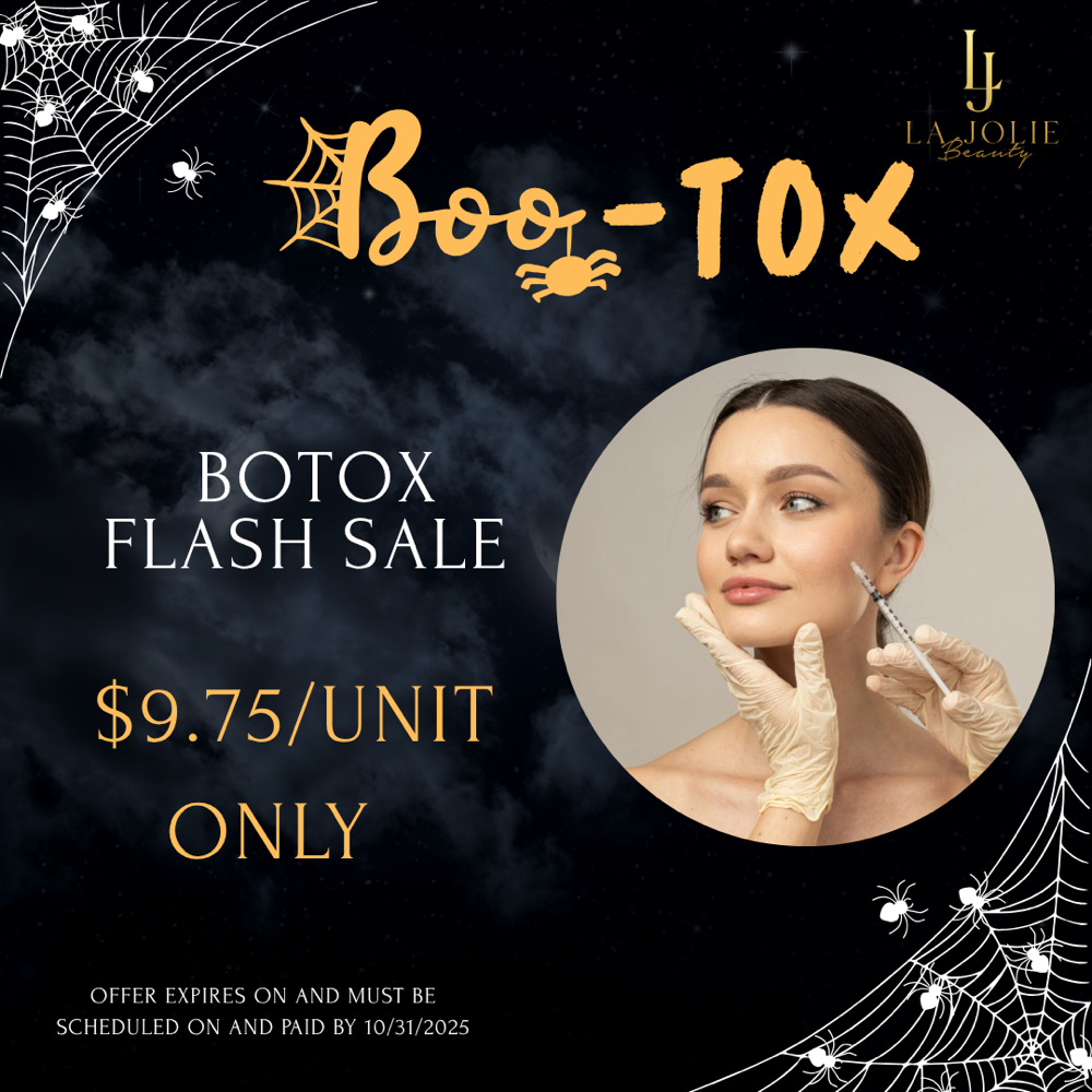 Botox $9.75/unit Limited Time